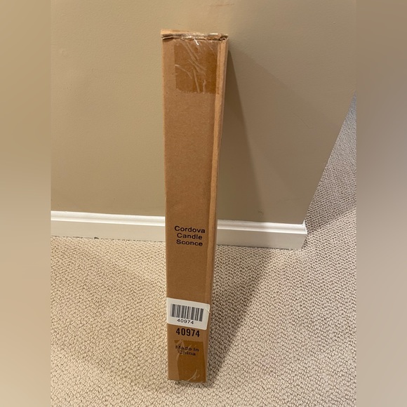 NEW IN BOX - pair of Southern Loving at Home Cordova Candle Sconce - Picture 4 of 4